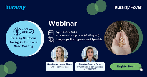 Webinar – Kuraray Solutions for Agriculture and Seed Coating
