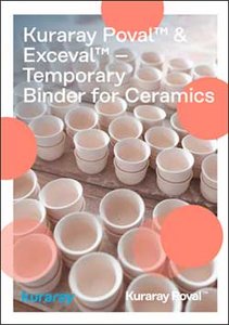 temporary binder for ceramics