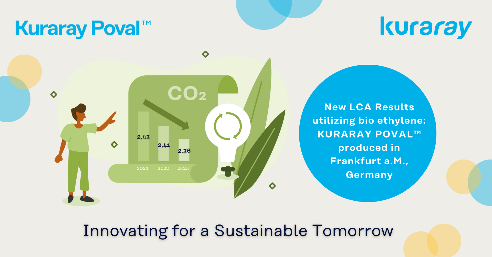 Kuraray Achieves a New Milestone with Reduced CO₂ Footprint