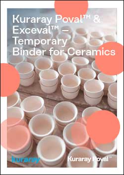 temporary ceramic binders