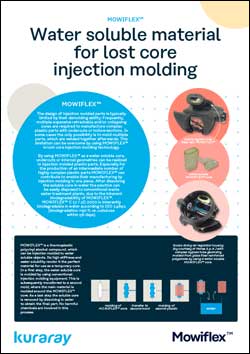 Mowiflex™ for lost core injection molding