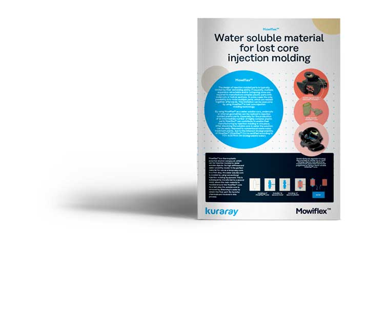 Mowiflex™ for lost core injection molding