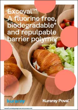 Exceval™ – A fluorine-free biodegradable and repulbable Barrier for Polymer